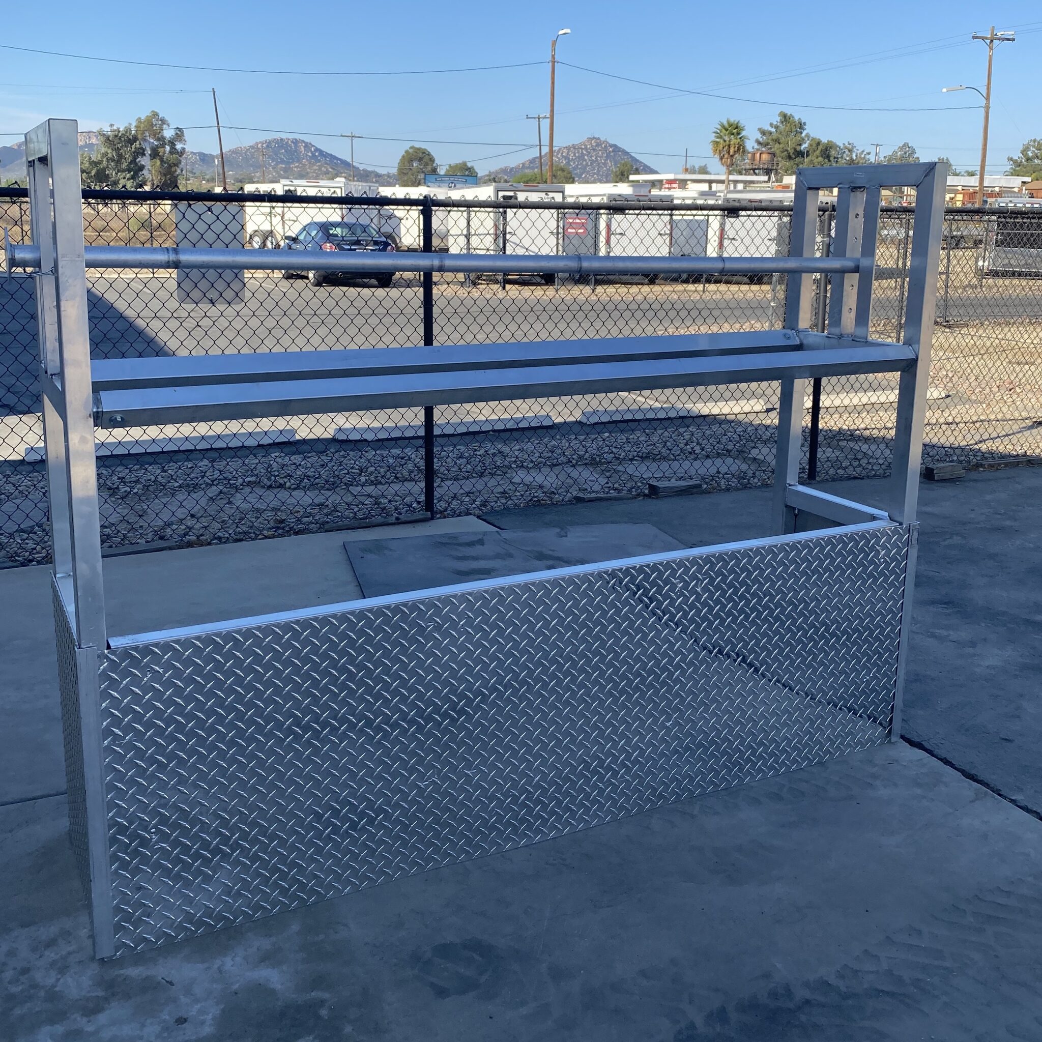 Aluma Tire Rack 1995 Southwest Trailer Sales